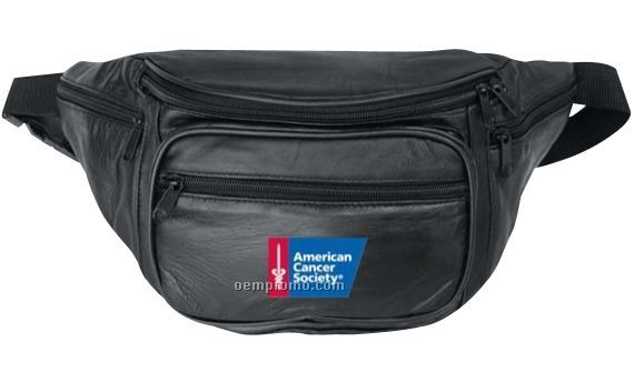 Large Leather Fanny Pack