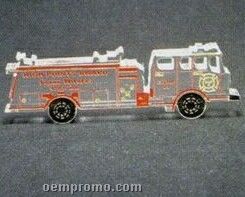 Acrylic Paperweight Up To 12 Square Inches / Fire Truck