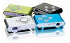 Aluminum Clip On Mp3 Player (512 Mb)