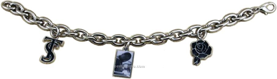 Custom Bracelet W/ 3 Charms