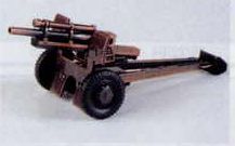 Military Bronze Metal Pencil Sharpener - Howitzer Cannon