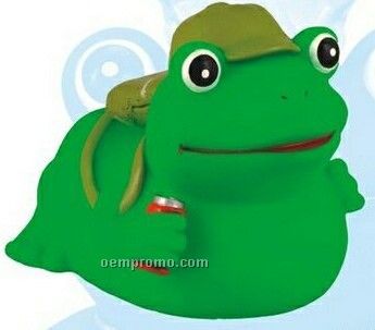 Rubber Hiker Frog Toy