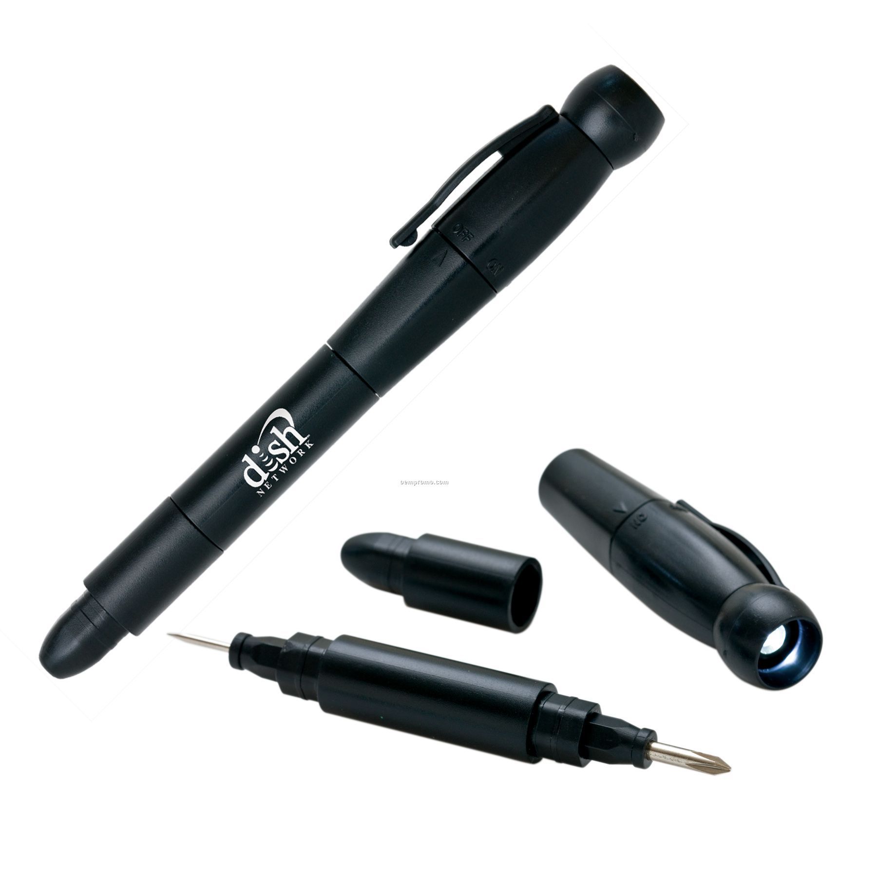 4 In 1 Pen Style Screwdriver With Light