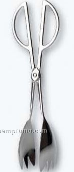 Dual Tri Fork Combination Serving Tongs