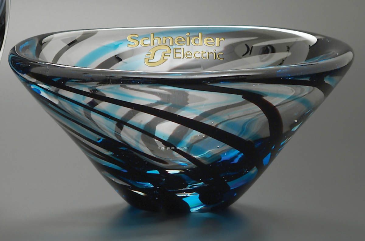 Swirl Bowl Art Glass