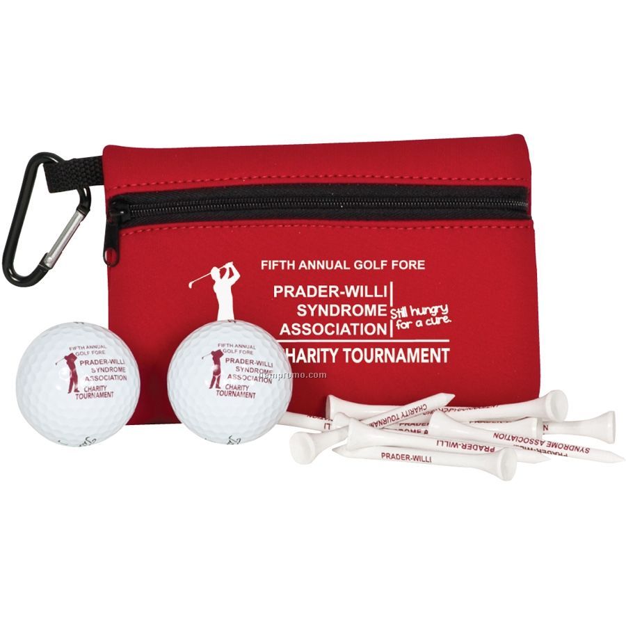 Tournament Outing Pack 2 With Pinnacle Gold Distance Golf Ball