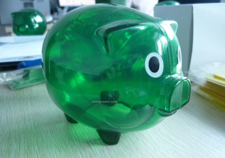 Transparent Piggy Banks