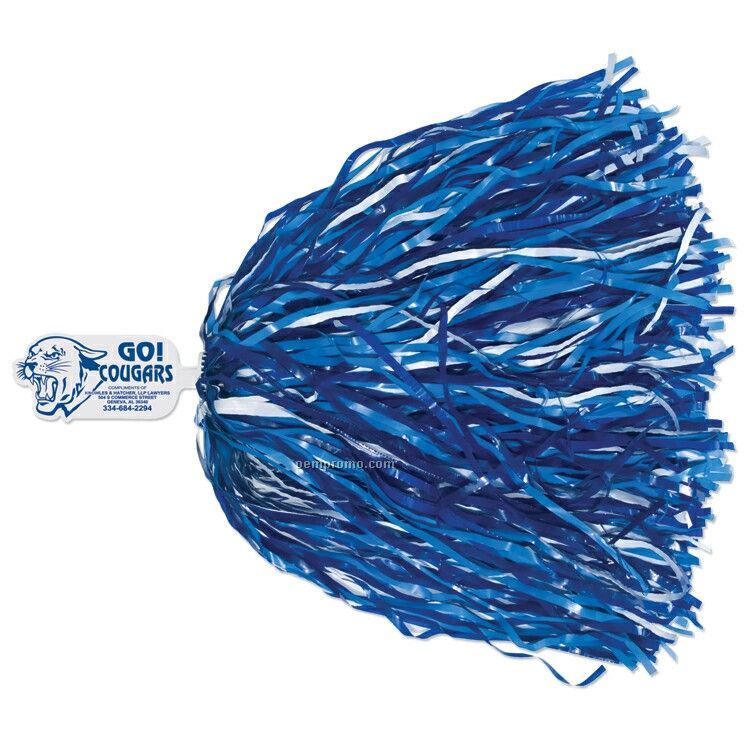 500-streamer Pom Poms With Mascot Handle - Cougar