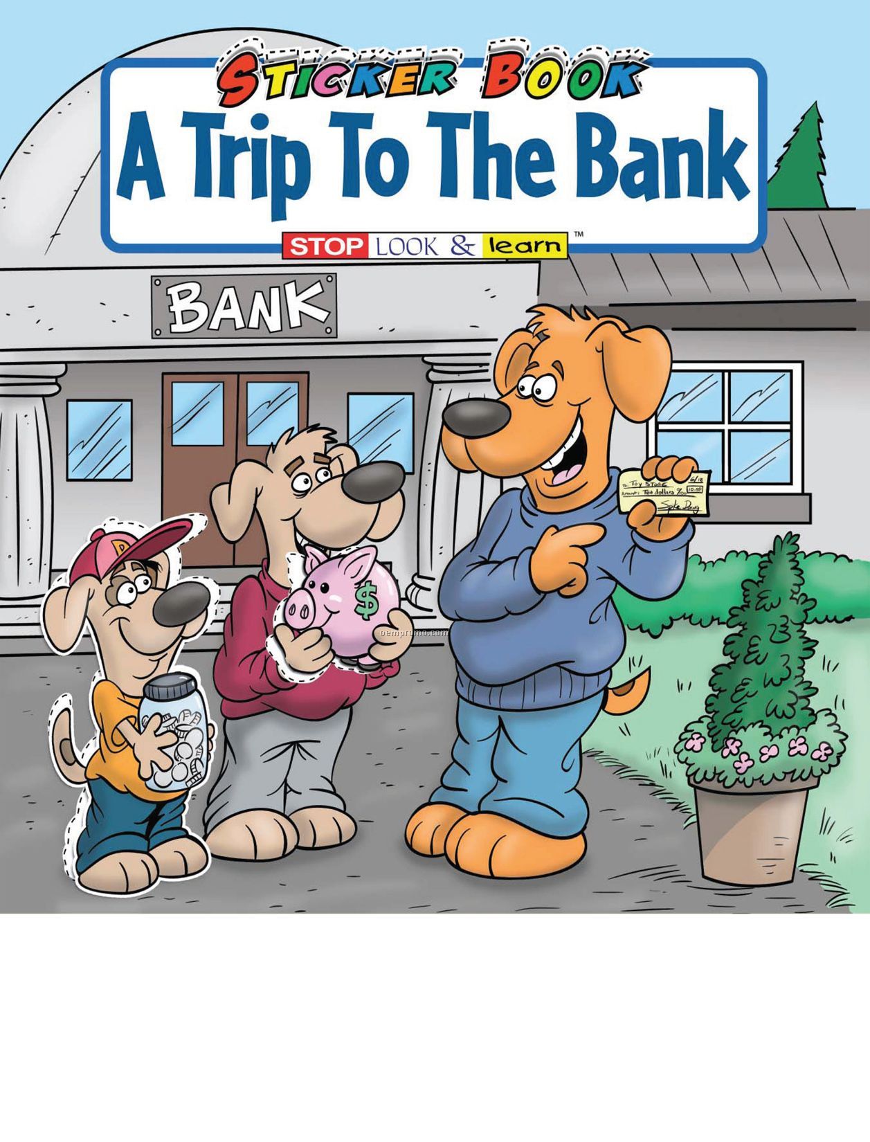 A Trip To The Bank Sticker Book Fun Pack