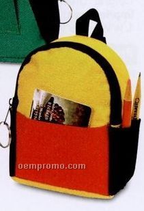 Backpack Style Coin Pouch