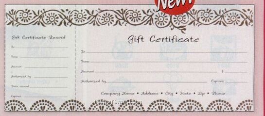 "Darjeeling" Prestige Collection Gift Certificate