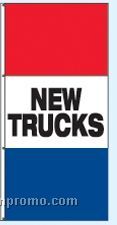 Double Face Stock Message Interceptor Drape Flags - New Trucks