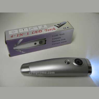 4 In 1 LED Torch