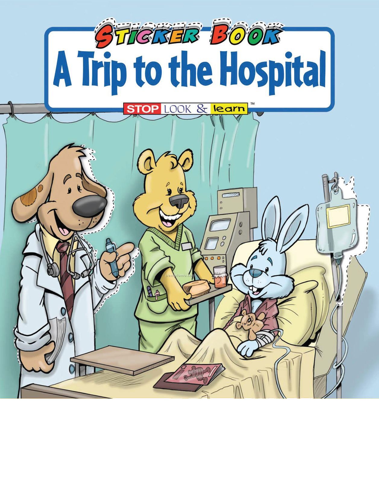 A Trip To The Hospital Sticker Book Fun Pack