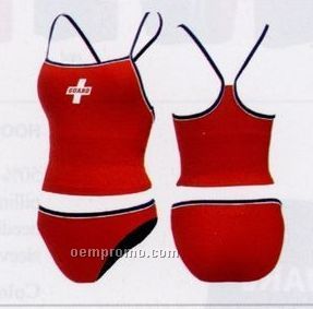Female Tankini Swimsuit With Guard Screen - Set