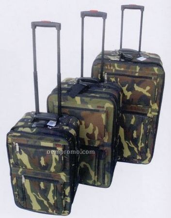 Fashion Luggage 3 Piece Set - Collection A (Camouflage)