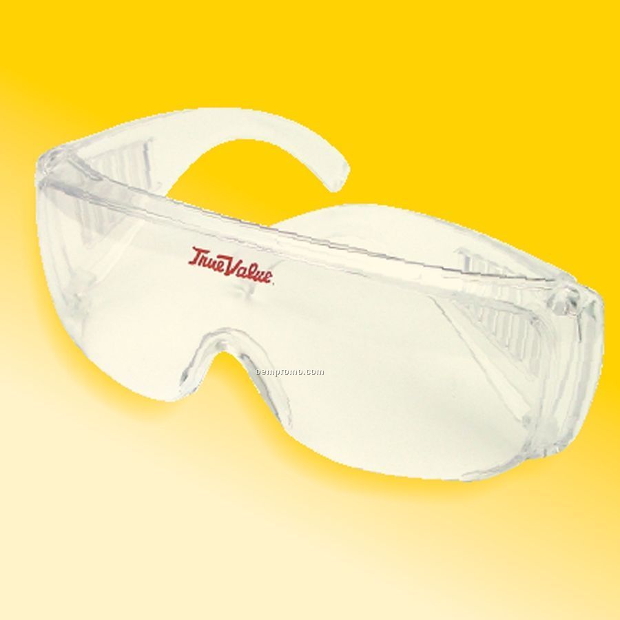 Safety Glasses Clear Lens W/Clear Rim