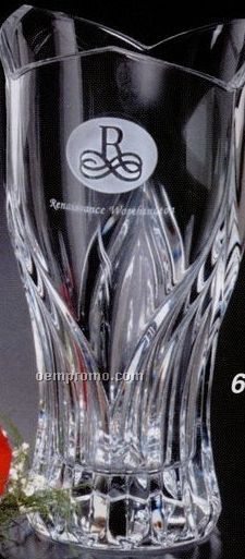 Crystal Ancona Trophy Vase Award (8")