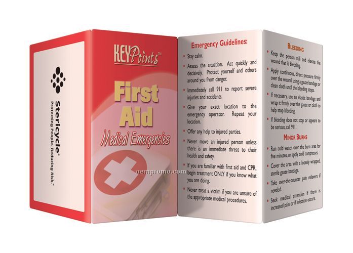 Key Points Brochure - First Aid Medical Emergencies