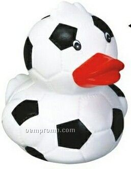 Rubber "Goalie" Soccer Ball Duck