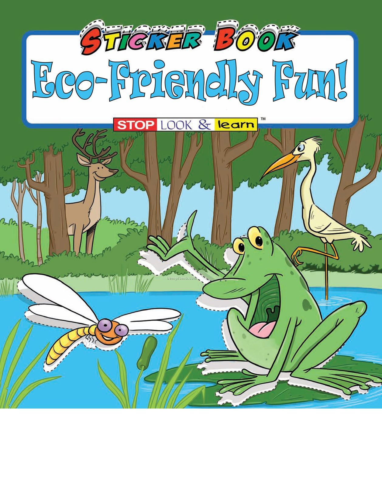 Eco-friendly Fun Sticker Book Fun Pack