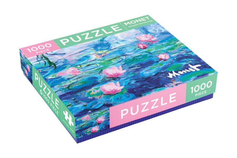 Monet Evening Waterlilies Puzzle