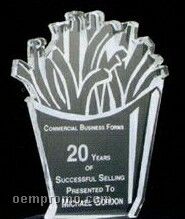 Acrylic Paperweight Up To 12 Square Inches / French Fries