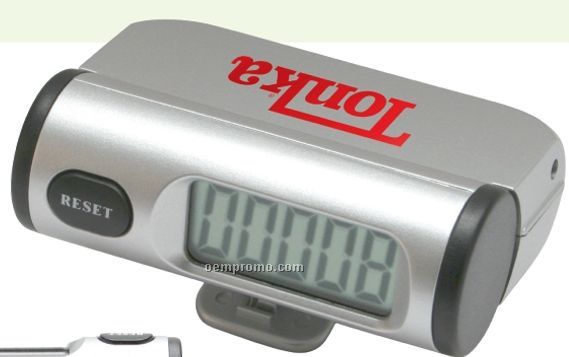 Compact Pedometer W/ Easy To Read Display