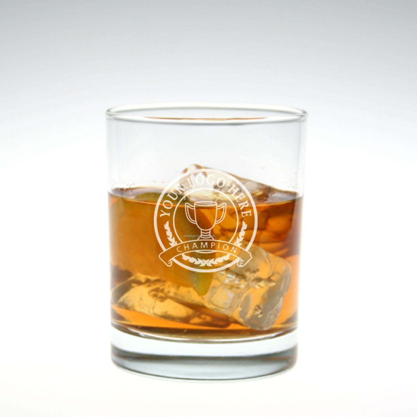 14 Oz. Selection Double Old Fashioned Glass (Deep Etch)