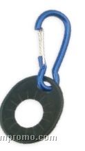 Clip-able Bottle Attachment With Black Plastic Carabiner