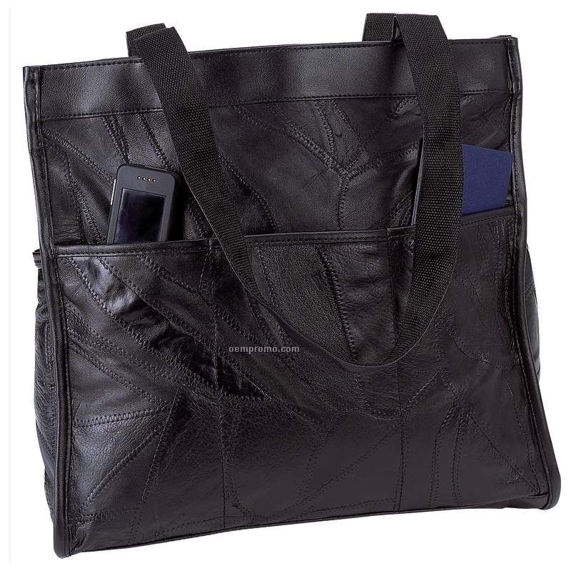 Genuine Leather Shopping/Travel Bag