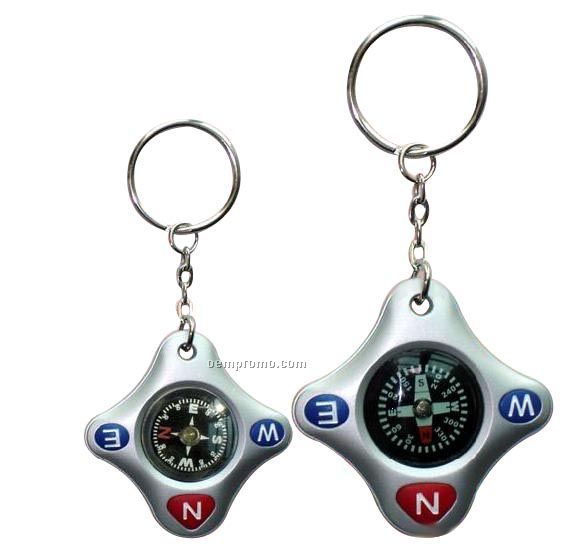 Key Chain With Compass