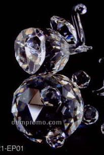 Optic Crystal Elephant Figurine