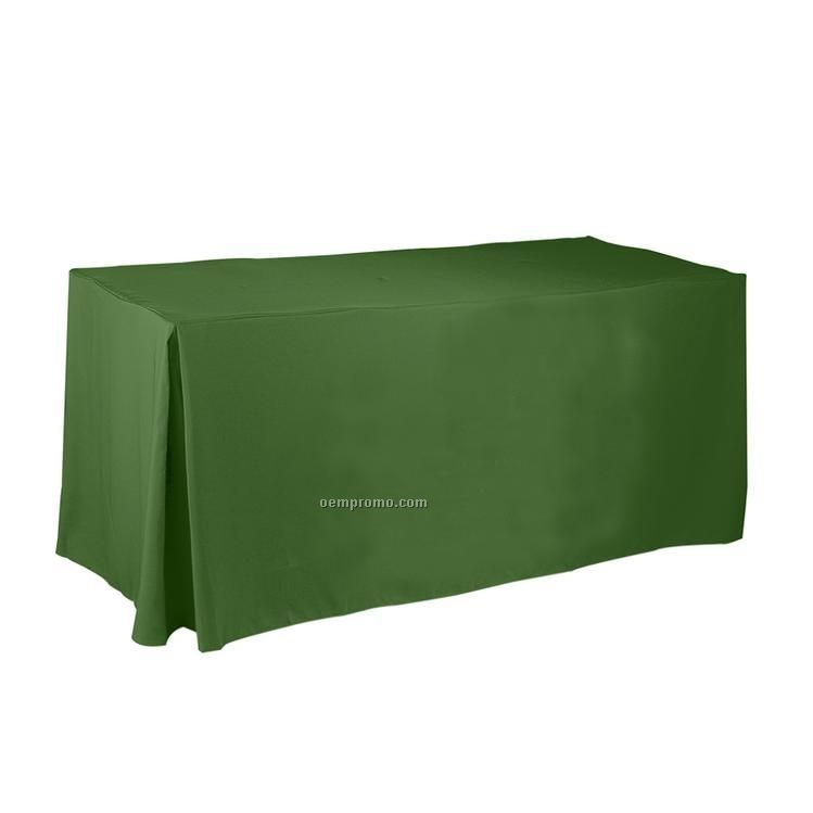 Recycled Polyester Fitted Tablecloth With Pleats - 30"X72"X29"