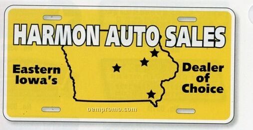 6-ply All-weather Card License Plate