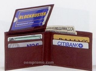Flip Up Wallet For Credit Cards & Picture Id