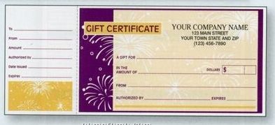 Grand Opening Gift Certificate