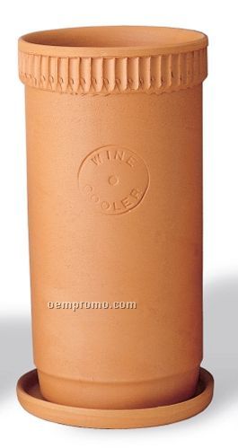 Tall Tuscan Bottle Cooler- Laser Engraved