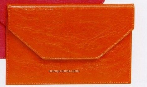 Medium Traditional Genuine Leather Envelope (7"X4 1/2")