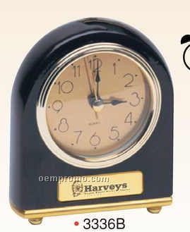 Rosewood Gold Alarm Clock (Screened)