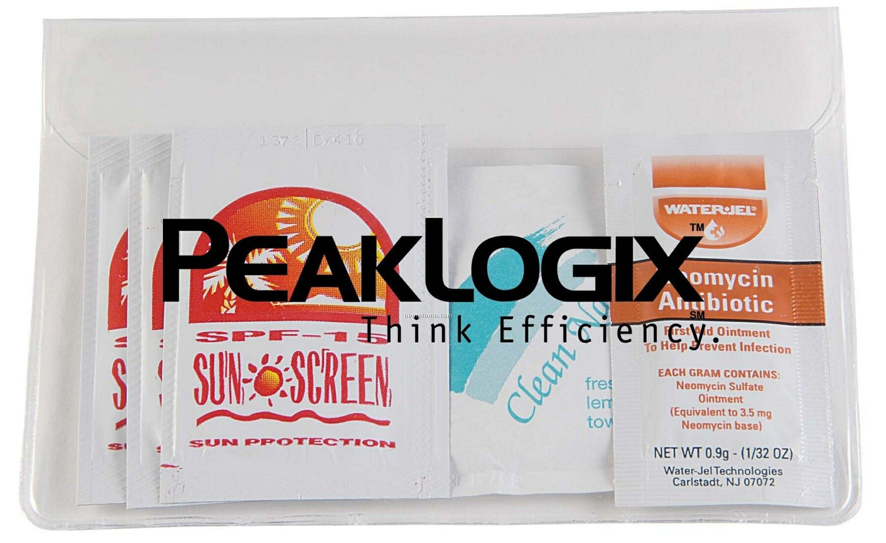 Pillowline Outdoors Kit W/ Bandages/Sunblock
