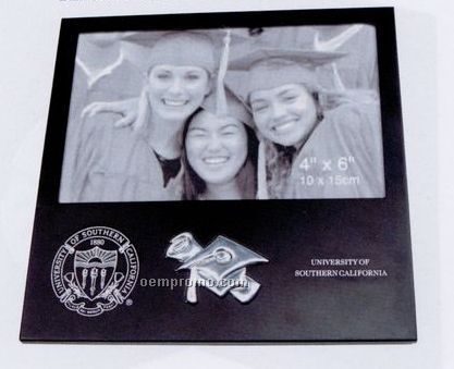 Black Horizontal Graduation Frame (6-5/8