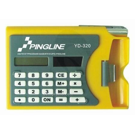 Business Card Dispenser W/ Calculator