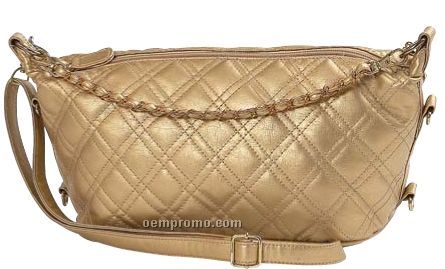 Embassy Gold Polyester Purse