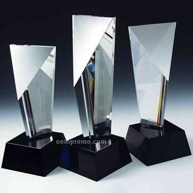 Excellence Crystal Award (Sand Blasting)