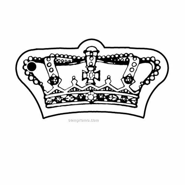 Stock Shape Collection Crown 2 Key Tag