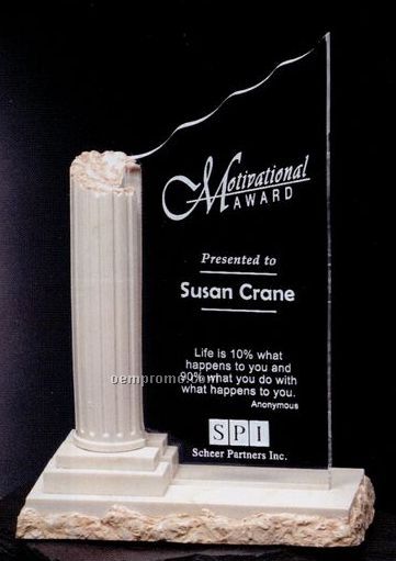 Stoneridge Gallery Corinthian Column Award (9 1/2")