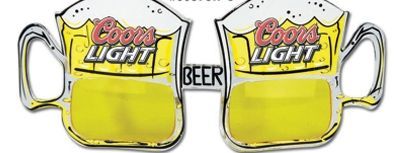 Beer Mug Eye Glasses (4-color Stickers)