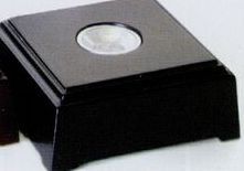 LED Lighting Black Wood Base