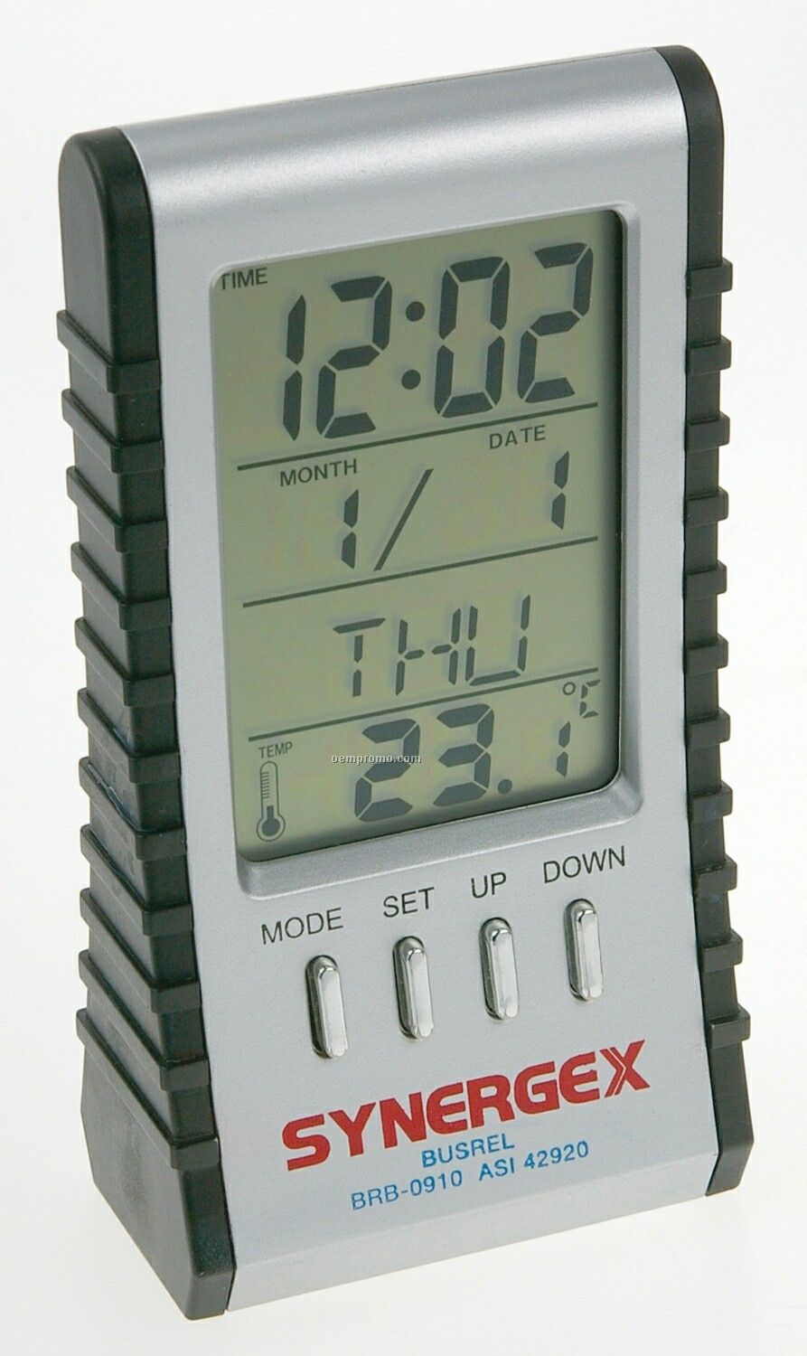 Desk Weather Station Clock/ Calendar With Calculator